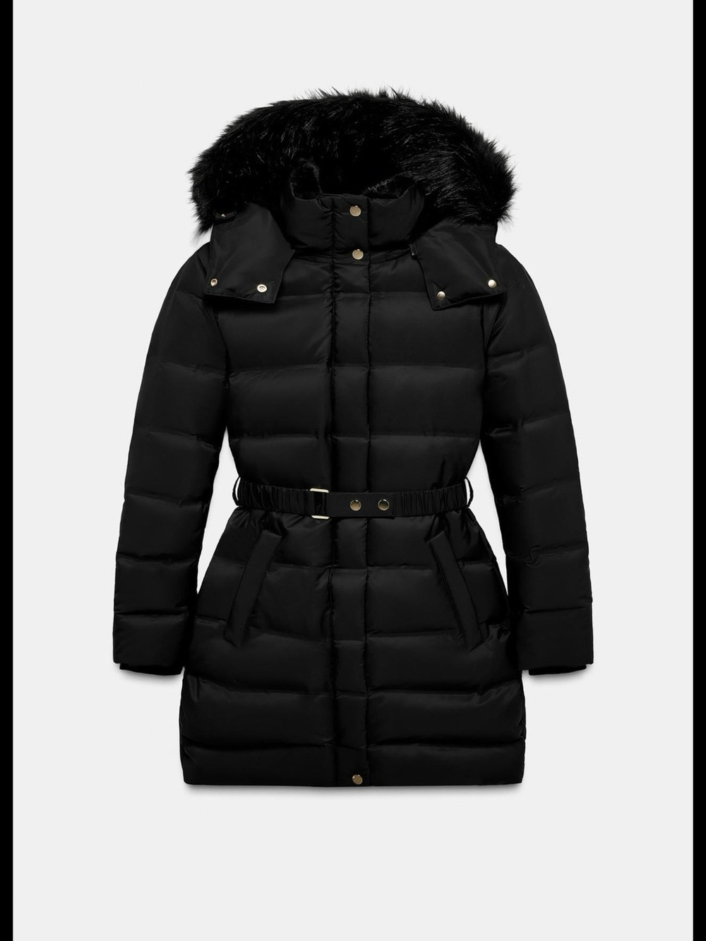 ZARA Puffer Anorak with Hoodie Windproof NWT❗️
